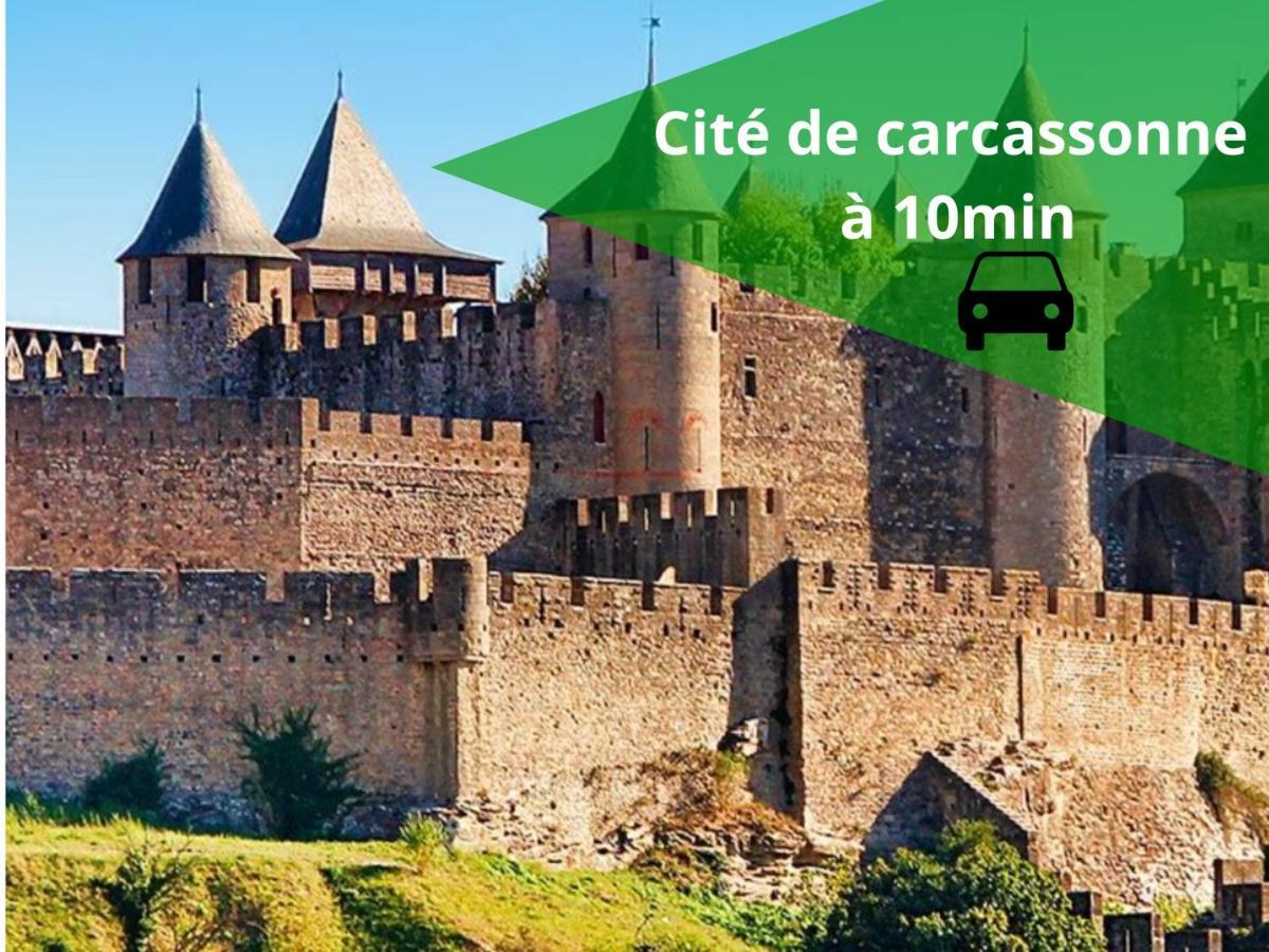 *Le Cocon Bistroquet*Oc.Keys/Terrasse/ Parking Carcassone Exterior photo